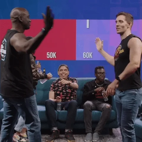 Arnold Schwarzenegger Handshake GIF by Kinda Funny