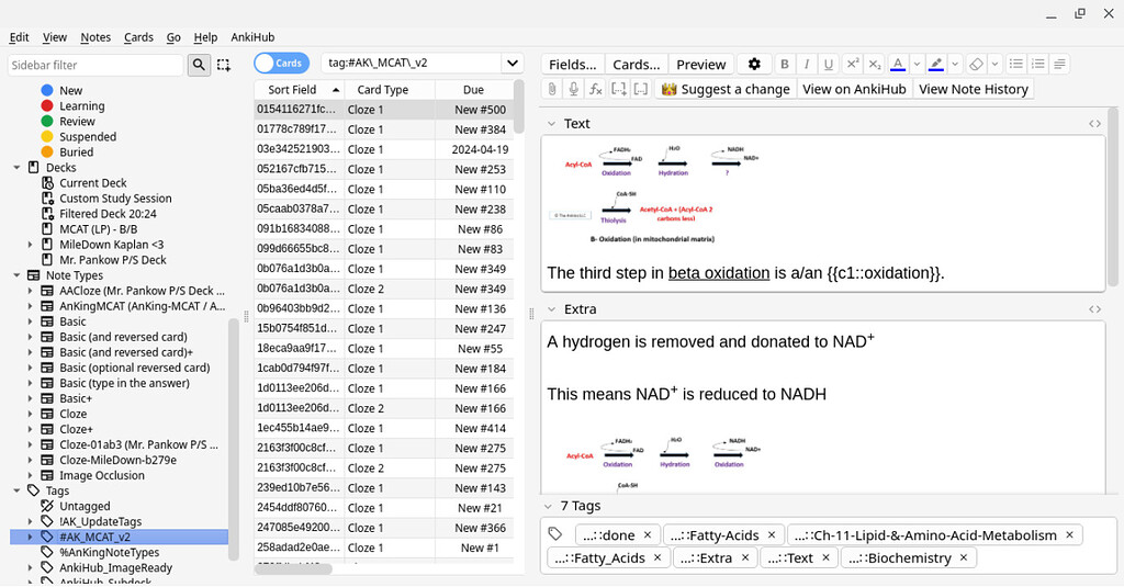 Suspended anking mcat deck error support ankihub community