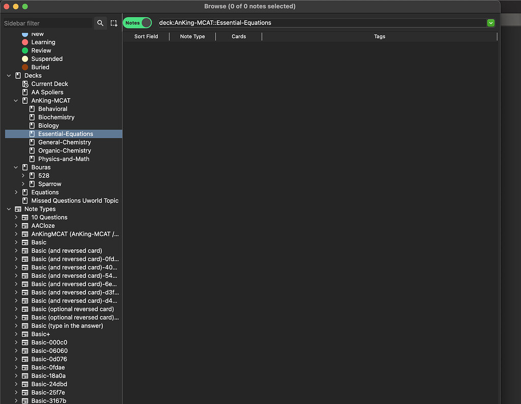 Essential equation deck support ankihub community