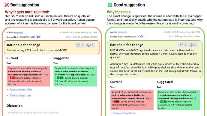 ABIM suggestion